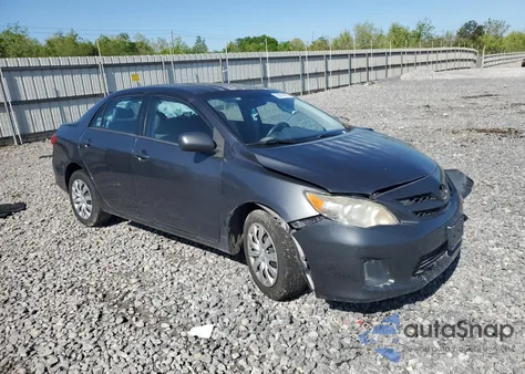 2012 Toyota Corolla Base z USA, uszkodzony, nr VIN 2T1BU4EE7CC871660